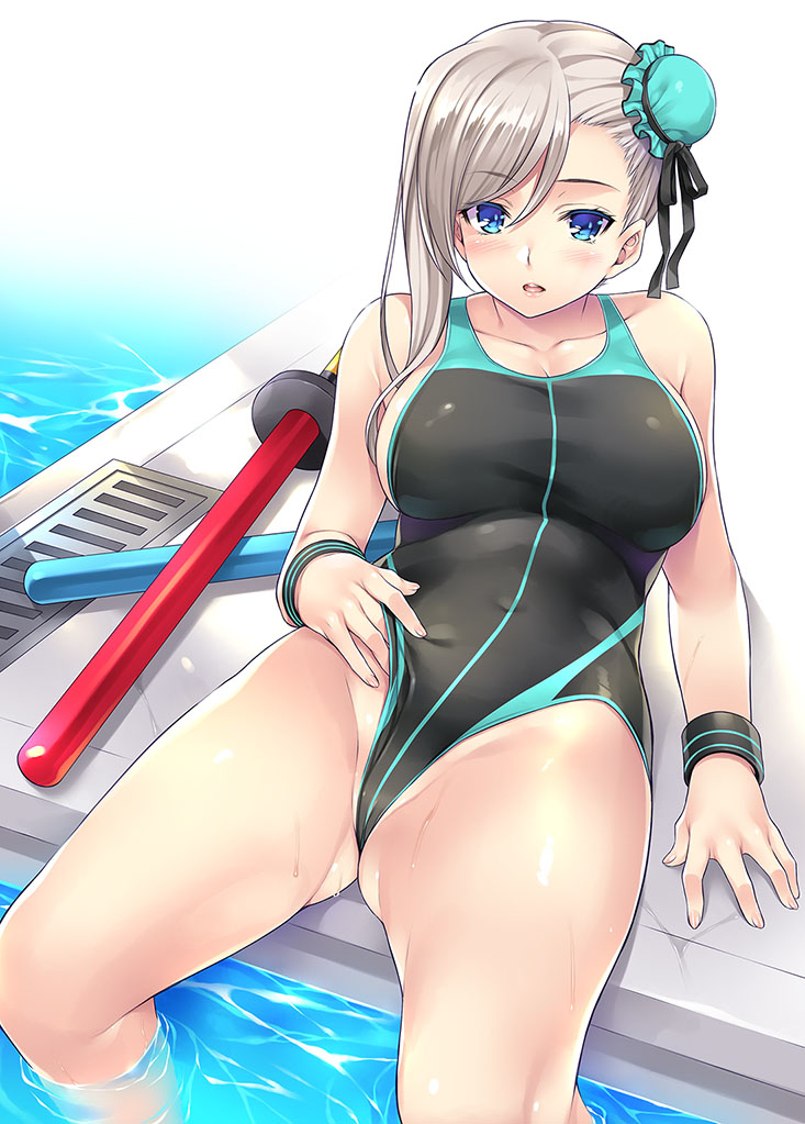 This is a pixiv picture whose title is 水着武蔵ちゃん.