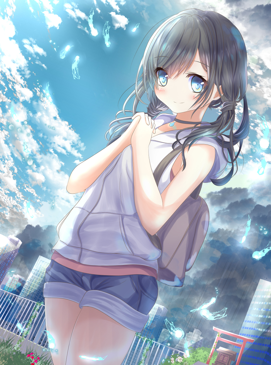 This is a pixiv picture whose title is 陽菜さん.