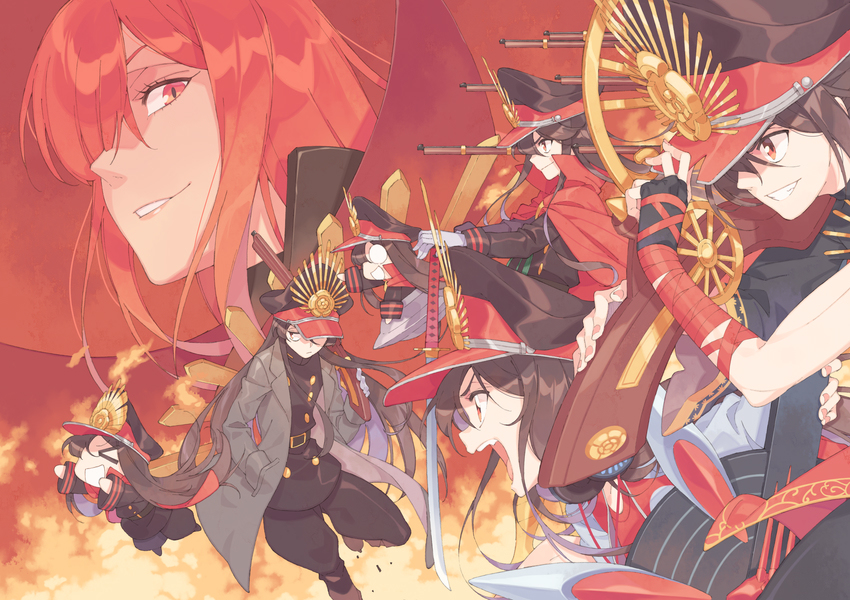 This is a pixiv picture whose title is ノッブ.