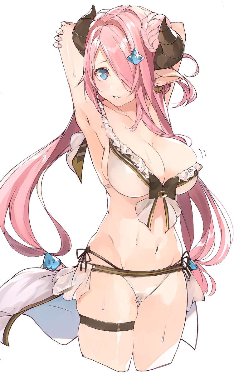 This is a pixiv picture whose title is グラブル 水着 ナルメア.