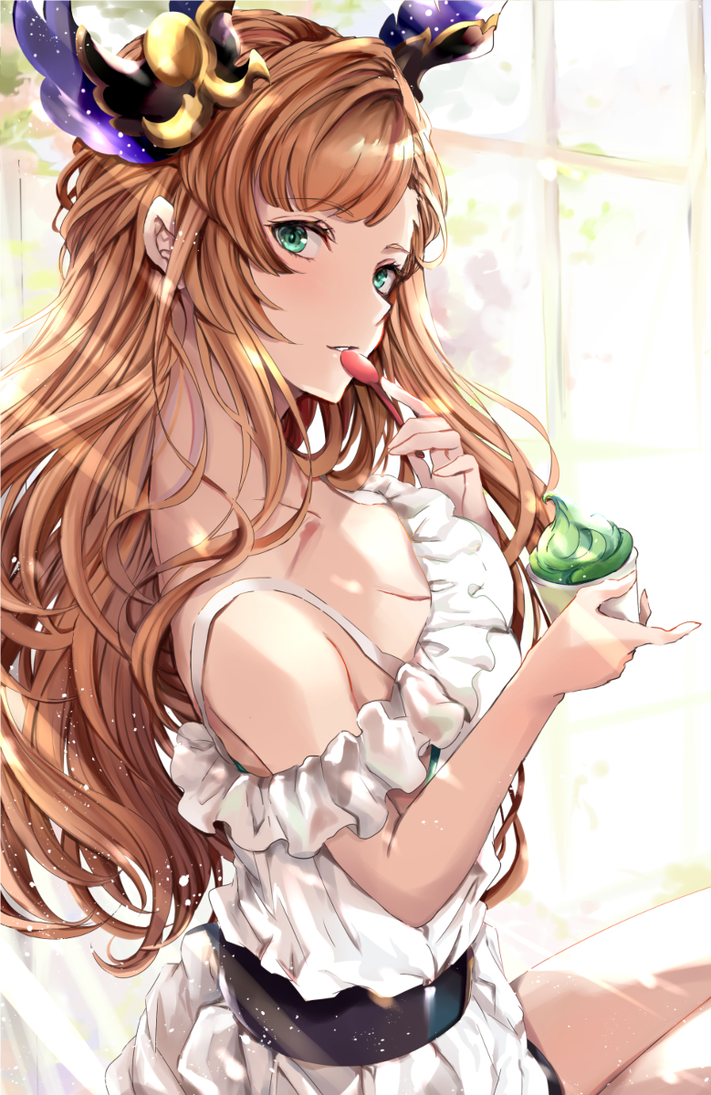 This is a pixiv picture whose title is 夏服ソーン.