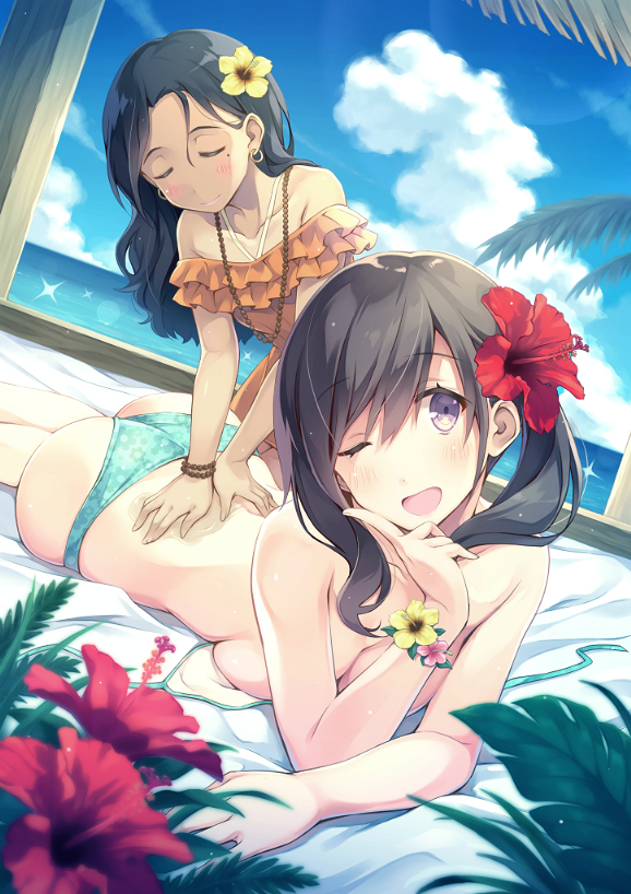 This is a pixiv picture whose title is Happy Vacation!.