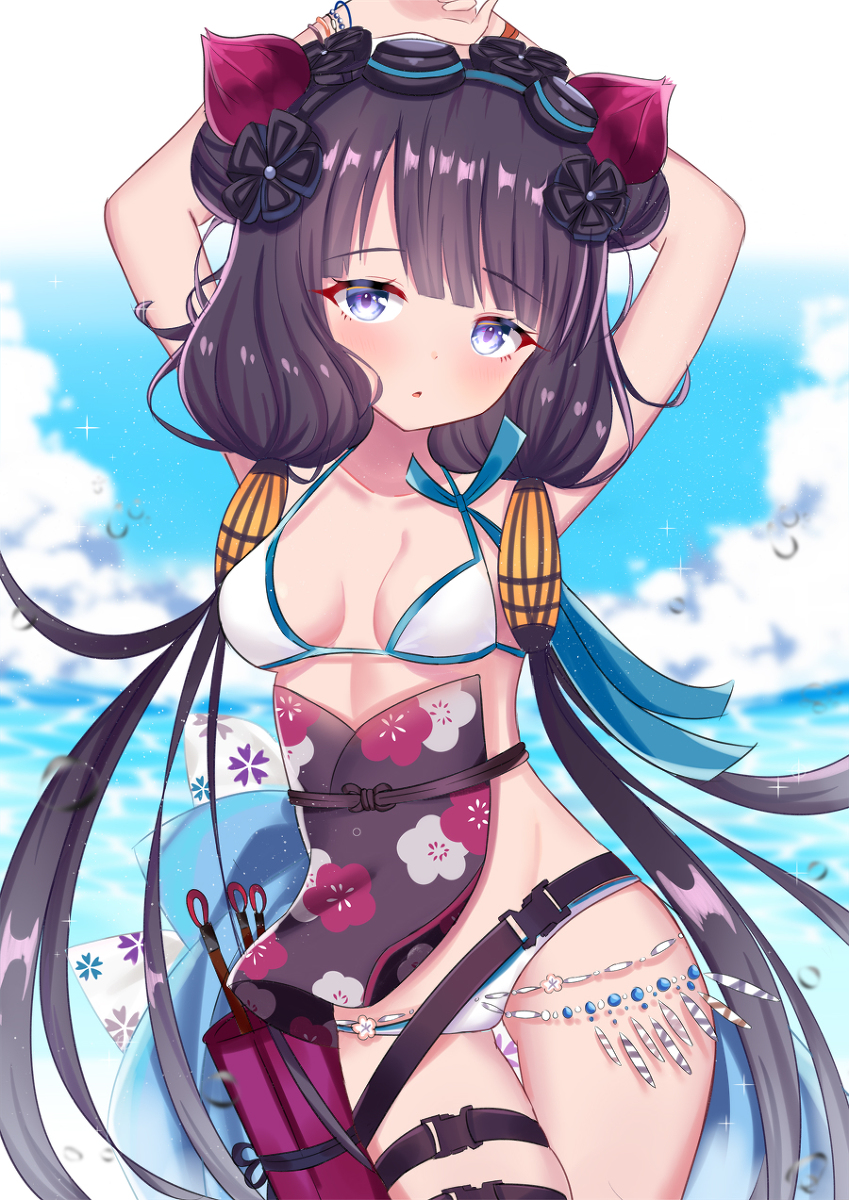 This is a pixiv picture whose title is 葛飾北斎.