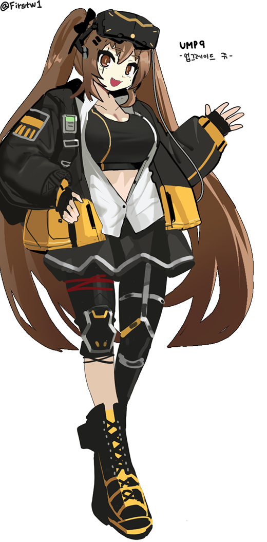 This is a pixiv picture whose title is UMP9.