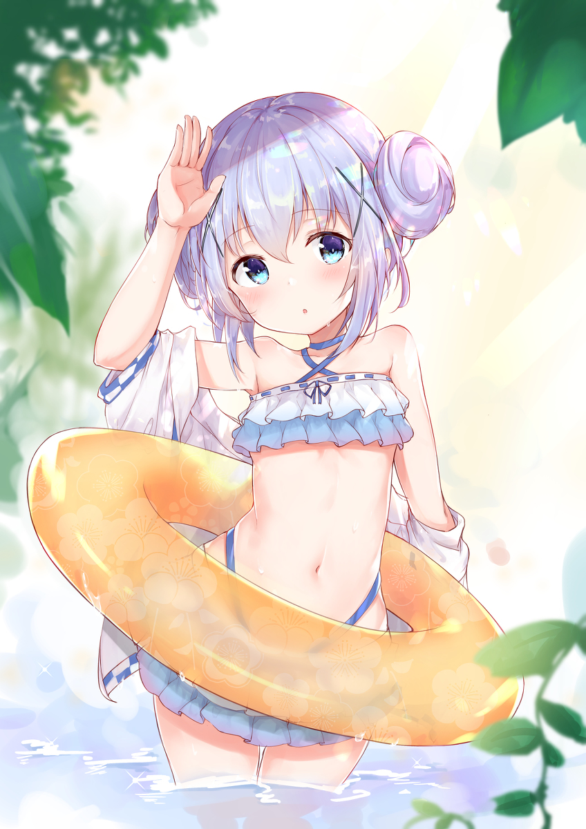 This is a pixiv picture whose title is 夏チノ.