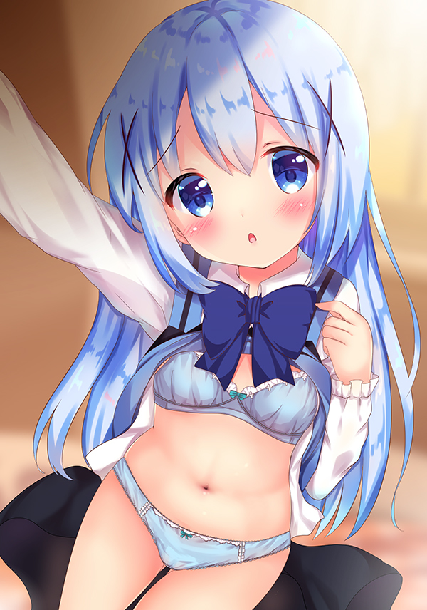 This is a pixiv picture whose title is えっちな自撮りが欲しい…？こ、こんな感じですか…？.
