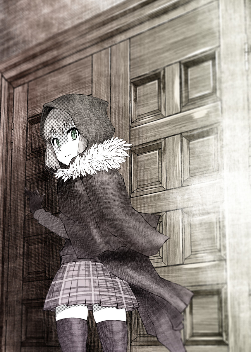 This is a pixiv picture whose title is 拙対領域.