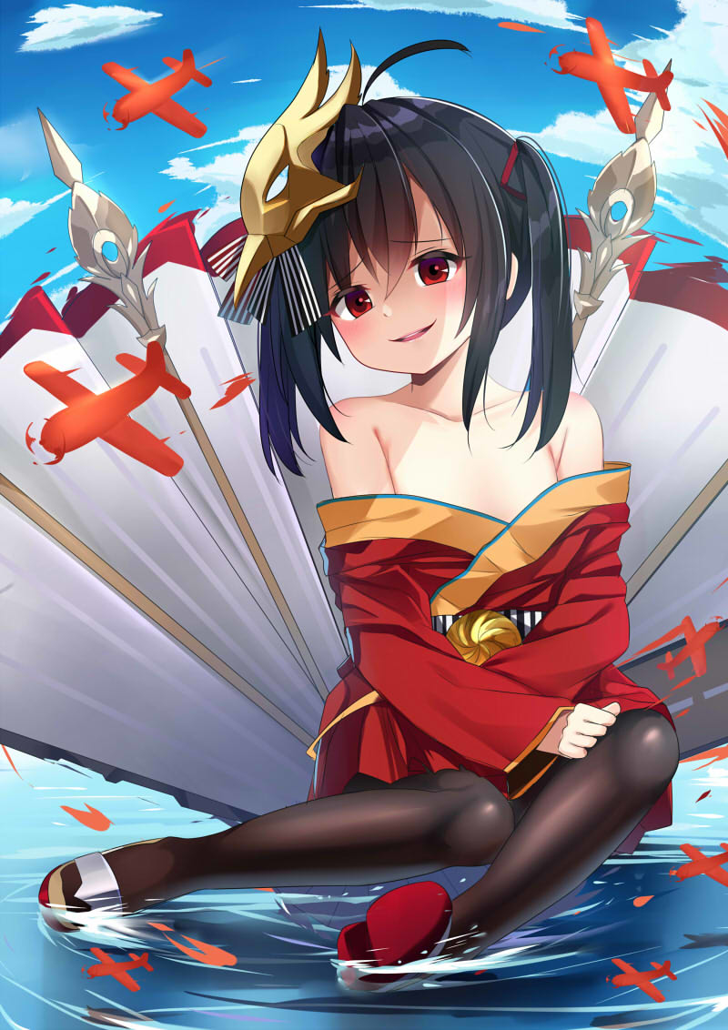 This is a pixiv picture whose title is Taihou-chan.