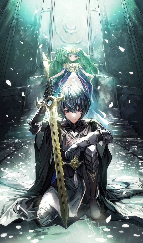 This is a pixiv picture whose title is ファイアーエムブレム風花雪月.