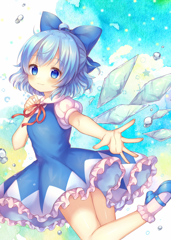 This is a pixiv picture whose title is チルノちゃん.