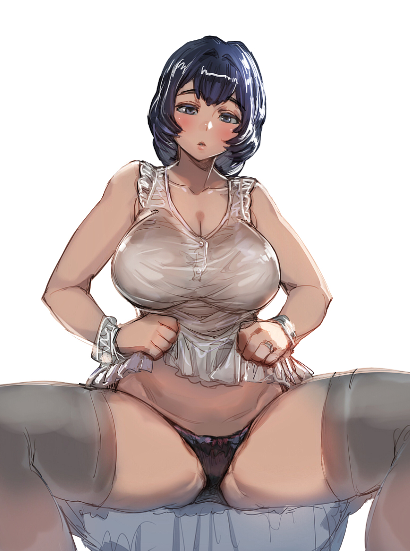 This is a pixiv picture whose title is 無題.