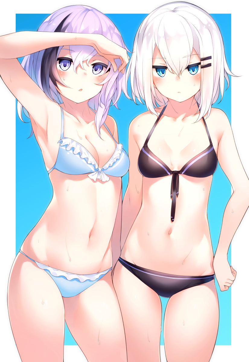 This is a pixiv picture whose title is あちあちサマー.