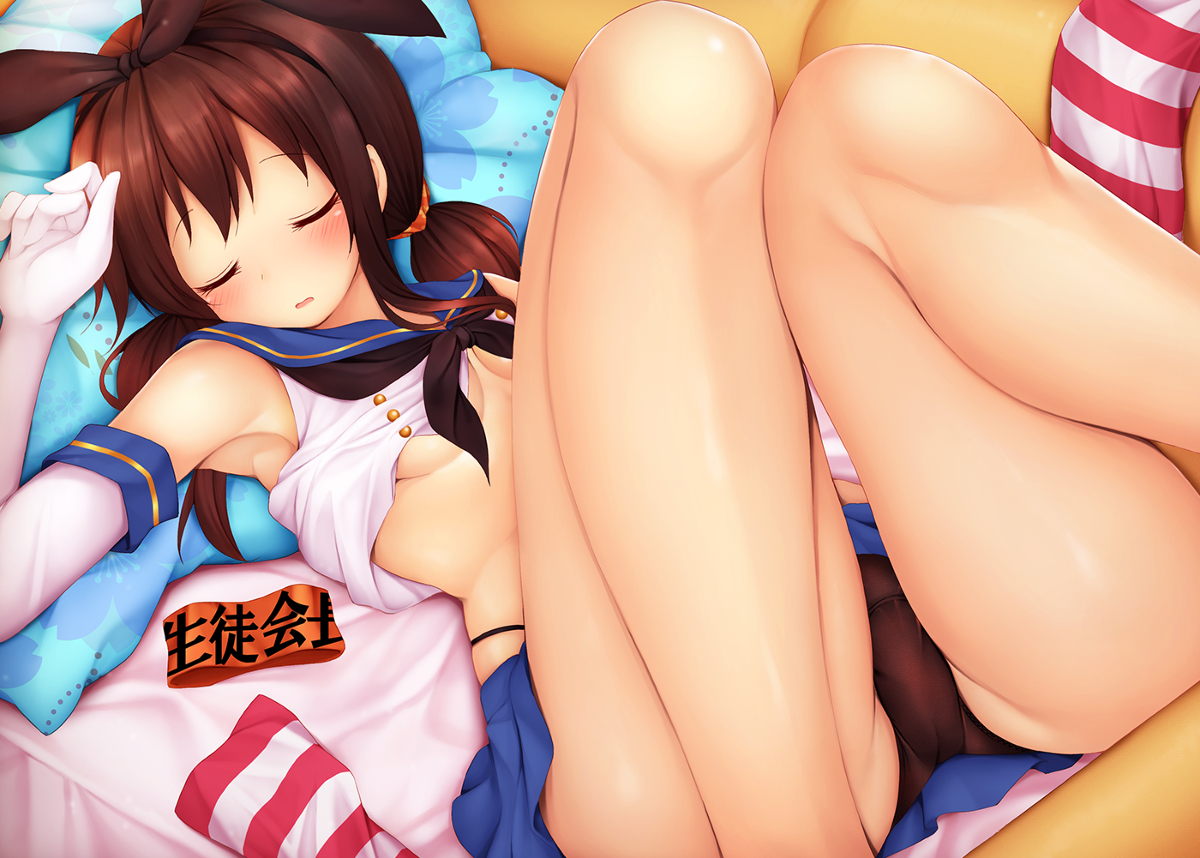 This is a pixiv picture whose title is ぜかましコス会長ちゃん.