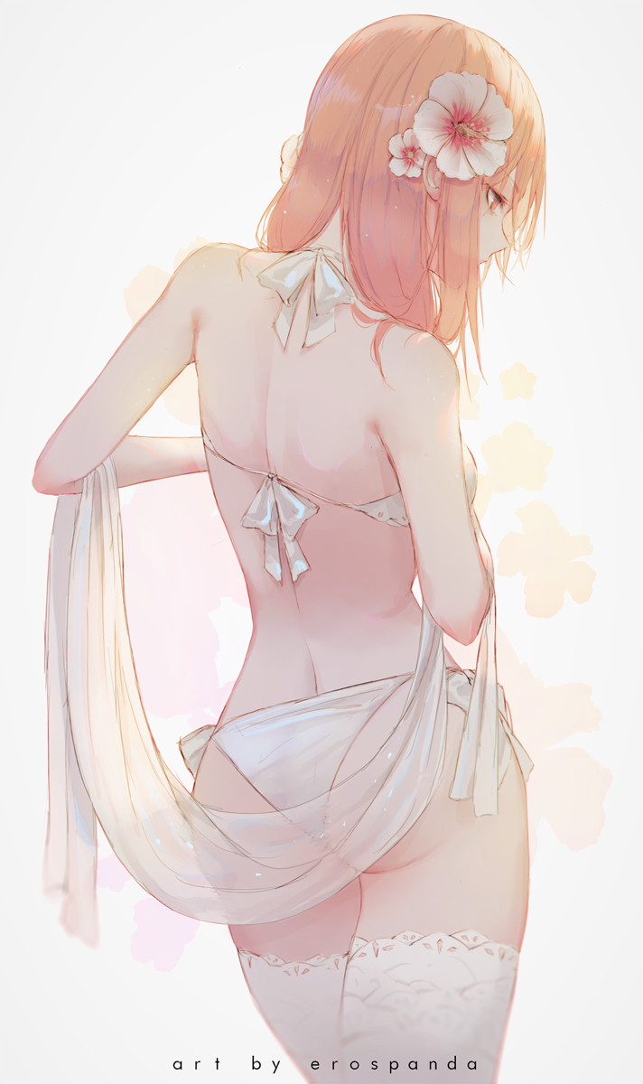 This is a pixiv picture whose title is Hibiscus.