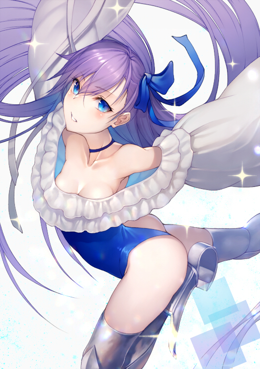 This is a pixiv picture whose title is 【FGO】メルトリリス（水着）.