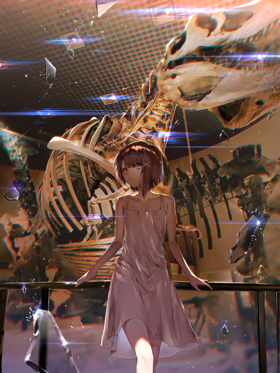 This is a pixiv picture whose title is 私は遍在する.
