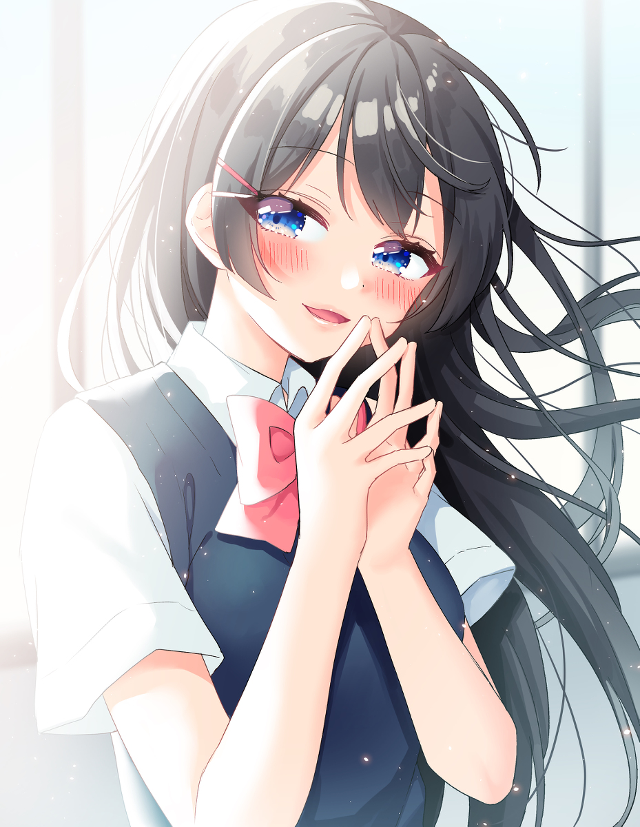 This is a pixiv picture whose title is 清楚なクラスの委員長.