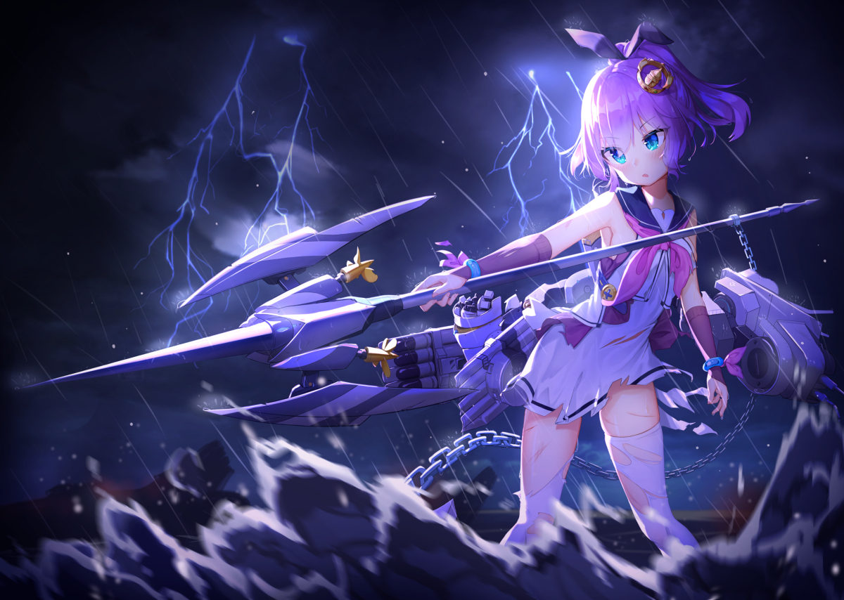 This is a pixiv picture whose title is ジャベリン.