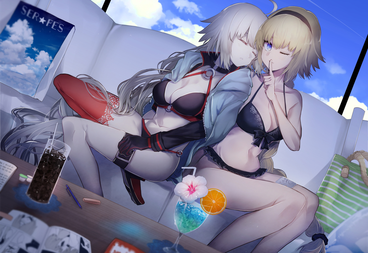 This is a pixiv picture whose title is 夏の思い出.
