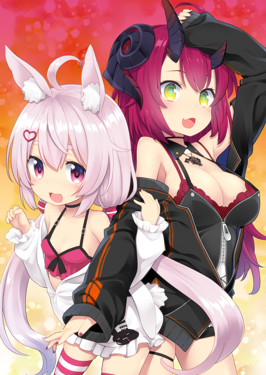 This is a pixiv picture whose title is まぐまり.