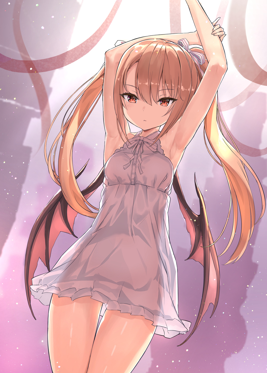 This is a pixiv picture whose title is あくま.