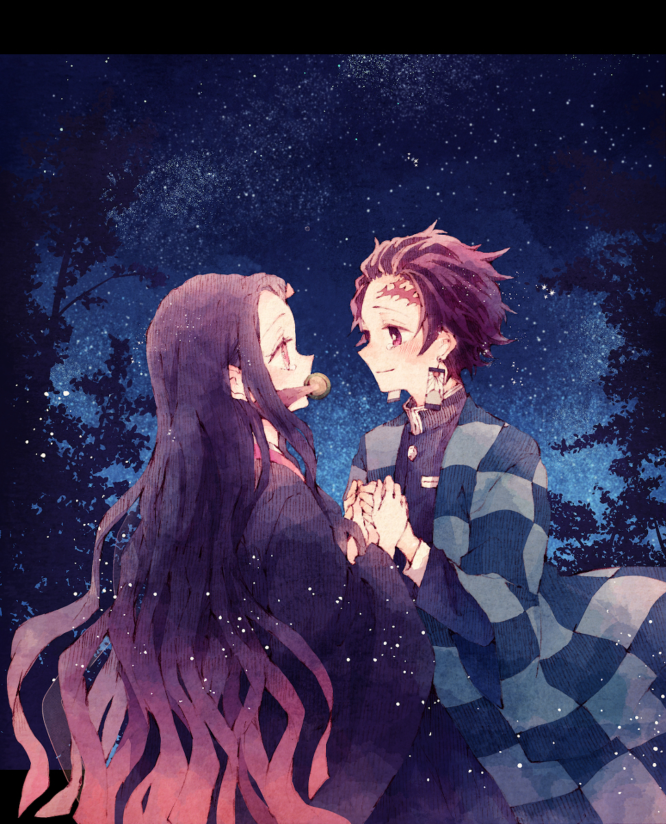 This is a pixiv picture whose title is 兄妹.