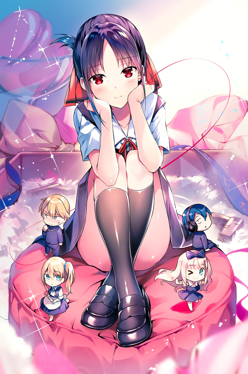 This is a pixiv picture whose title is かぐや様.