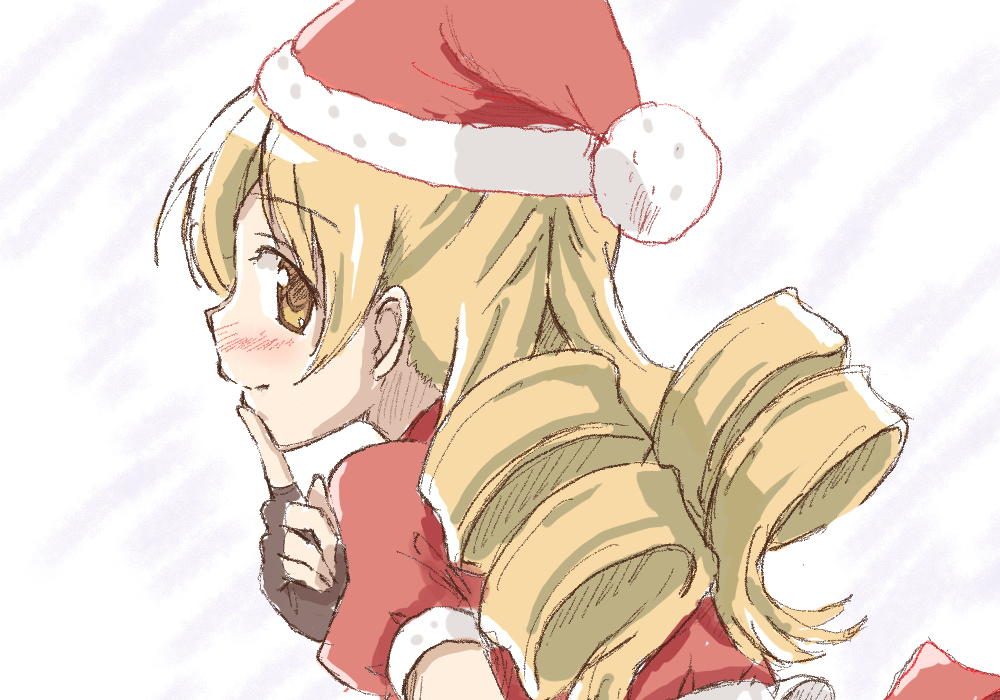 This is a pixiv picture whose title is まどマギキャラまとめ(昔絵).