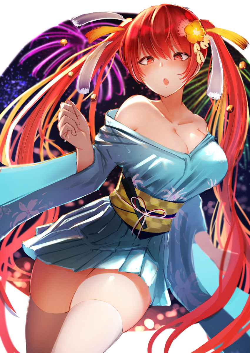 This is a pixiv picture whose title is 浴衣ホノルル.