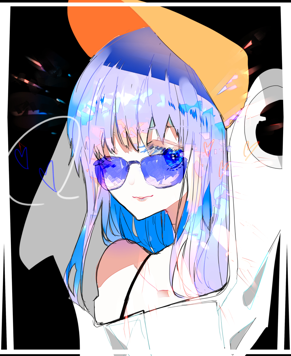 This is a pixiv picture whose title is 水着メルトちゃん.