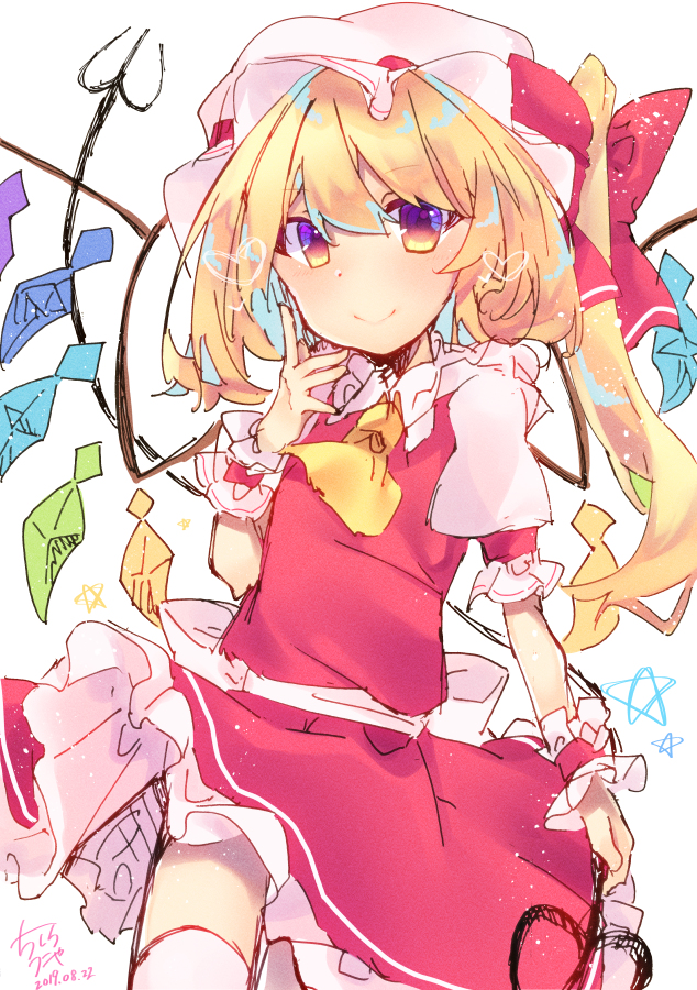 This is a pixiv picture whose title is フランちゃん落書き.