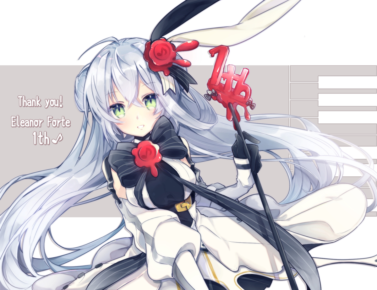 This is a pixiv picture whose title is ■Eleanor Forte/エレノア・フォルテ 1周年!.