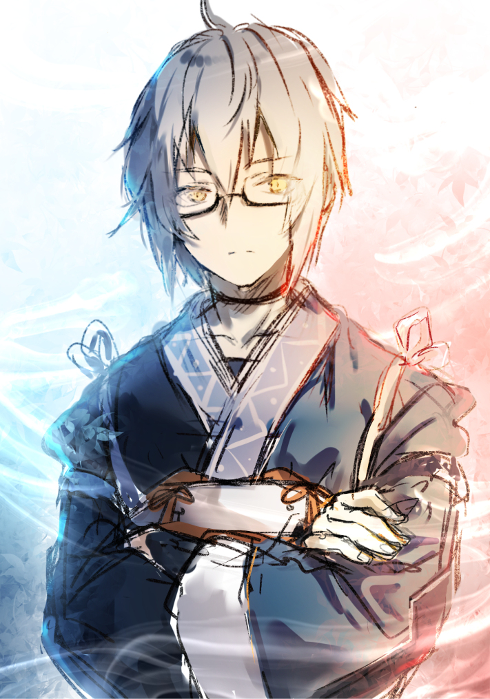This is a pixiv picture whose title is 霖之助.