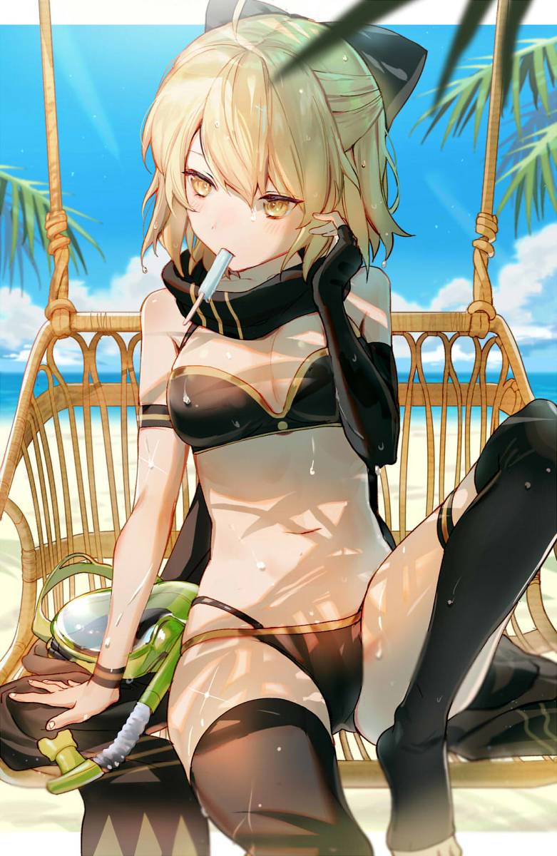 This is a pixiv picture whose title is 沖田さん.