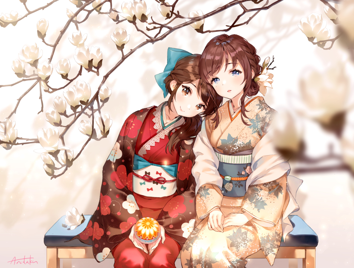 This is a pixiv picture whose title is もくれん.