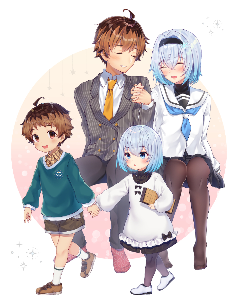 This is a pixiv picture whose title is 銀子ちゃんと八一🌸.
