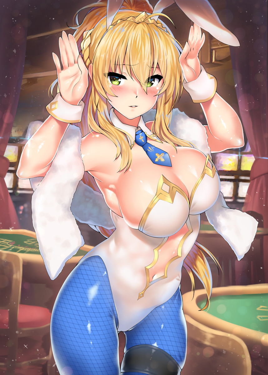 This is a pixiv picture whose title is バニーアルトリア.