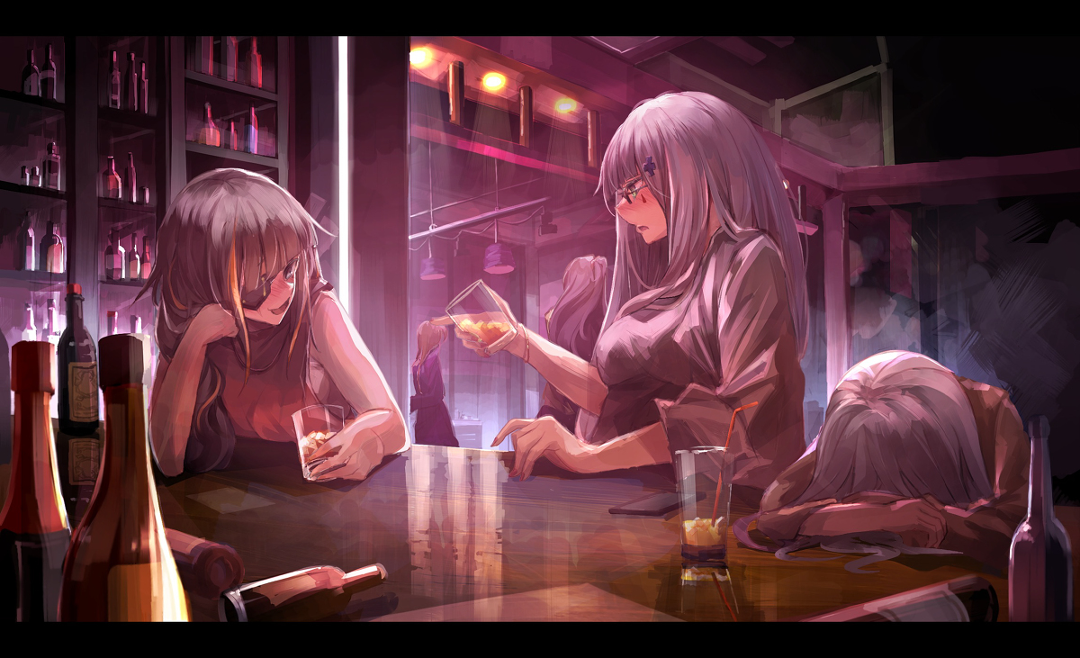 This is a pixiv picture whose title is bar.