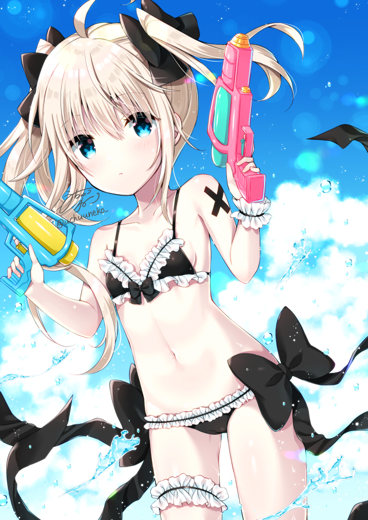 This is a pixiv picture whose title is 水着ティアちゃん.