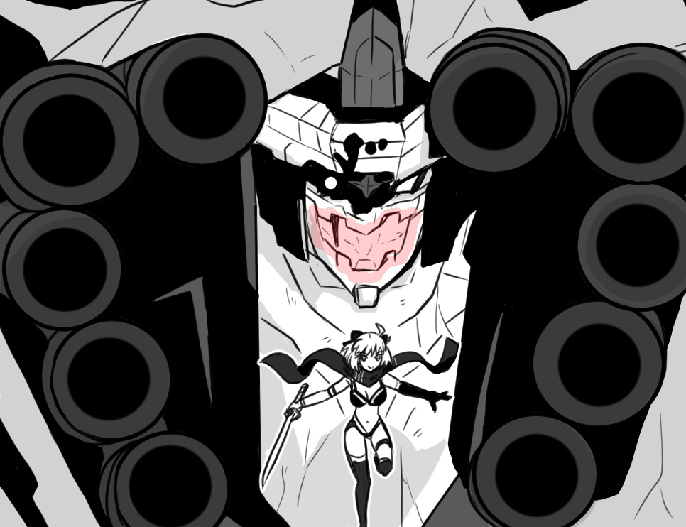 This is a pixiv picture whose title is Ｊ・オキタ　宝具５.