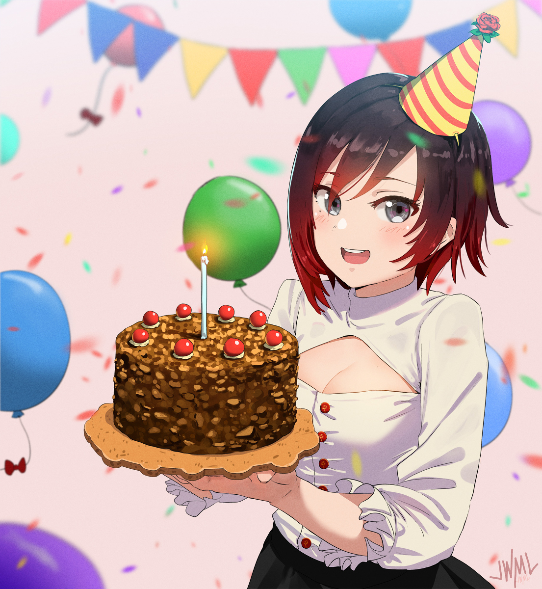This is a pixiv picture whose title is Commission | Ruby Rose.