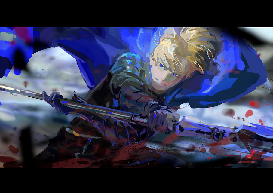 This is a pixiv picture whose title is ディミトリ.