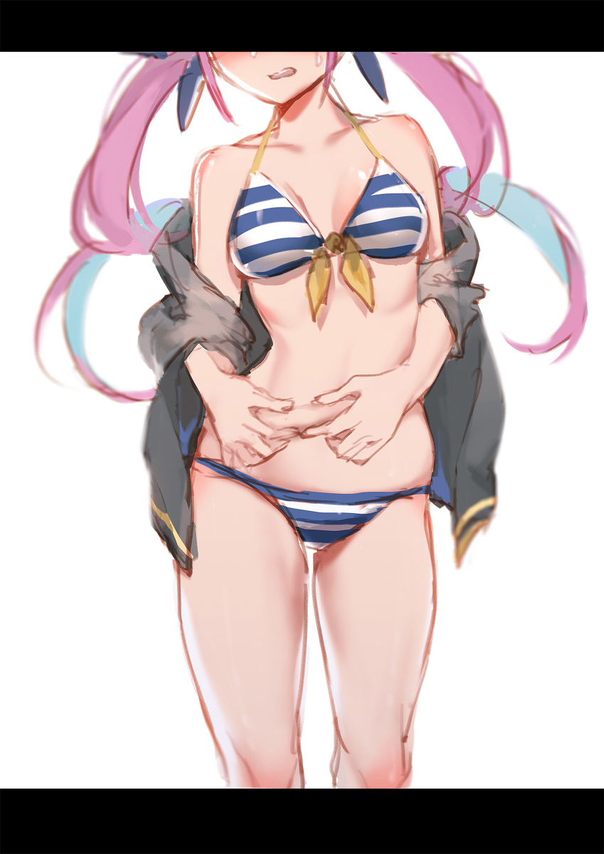 This is a pixiv picture whose title is one-hour practice.