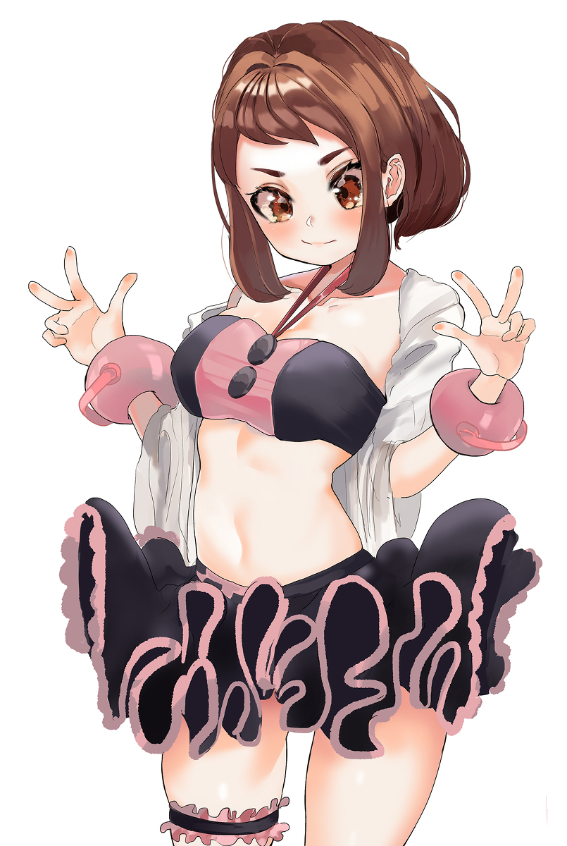 This is a pixiv picture whose title is お茶子.