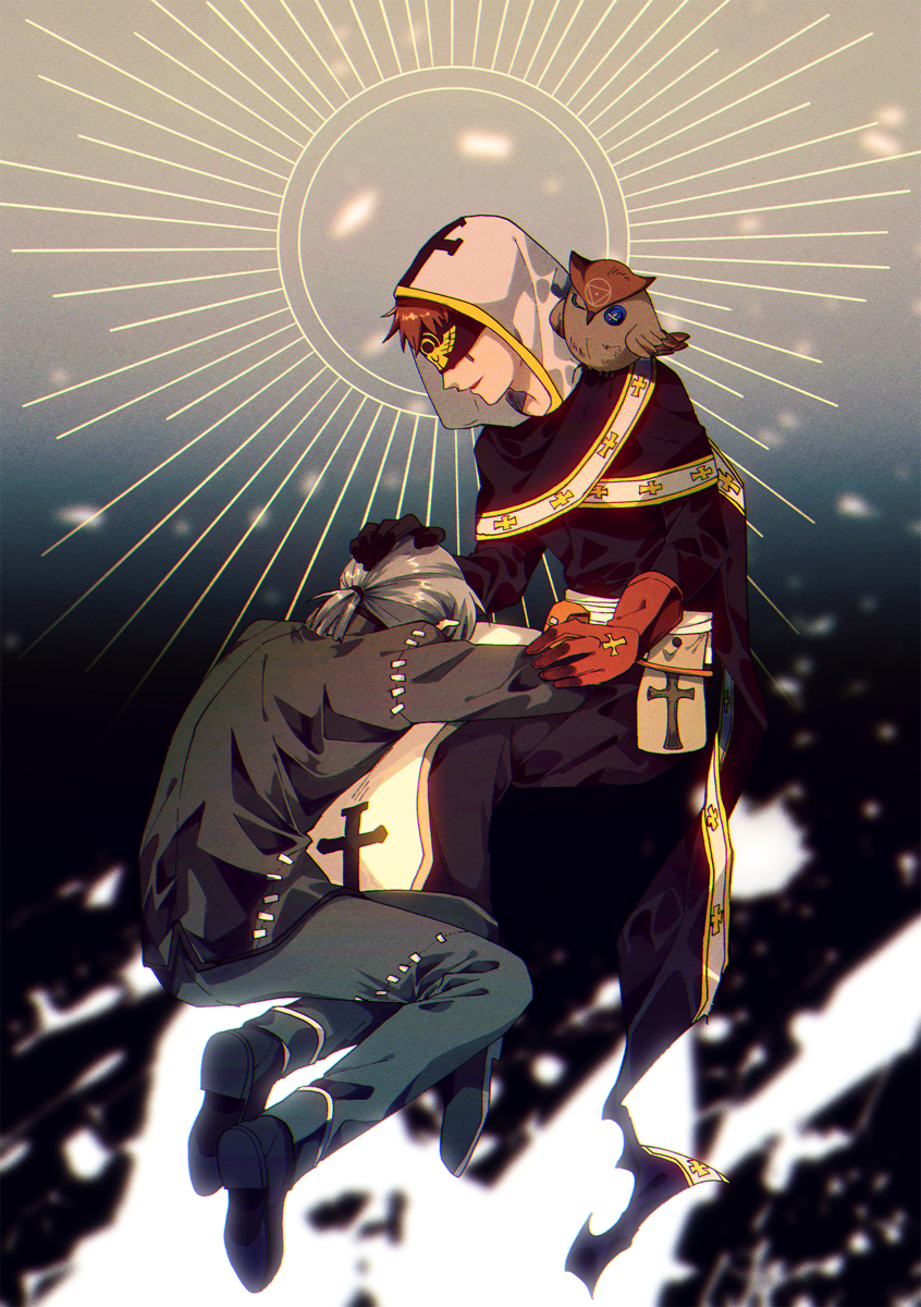 This is a pixiv picture whose title is 「私は太陽ではないよ」.