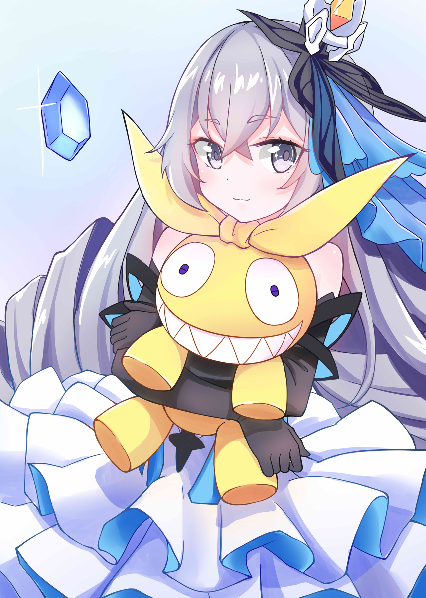 This is a pixiv picture whose title is 布洛尼娅摩托鸭.