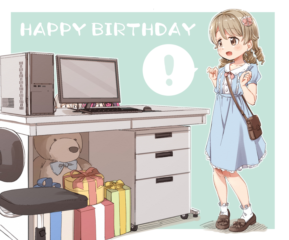This is a pixiv picture whose title is もりくぼおたおめ.