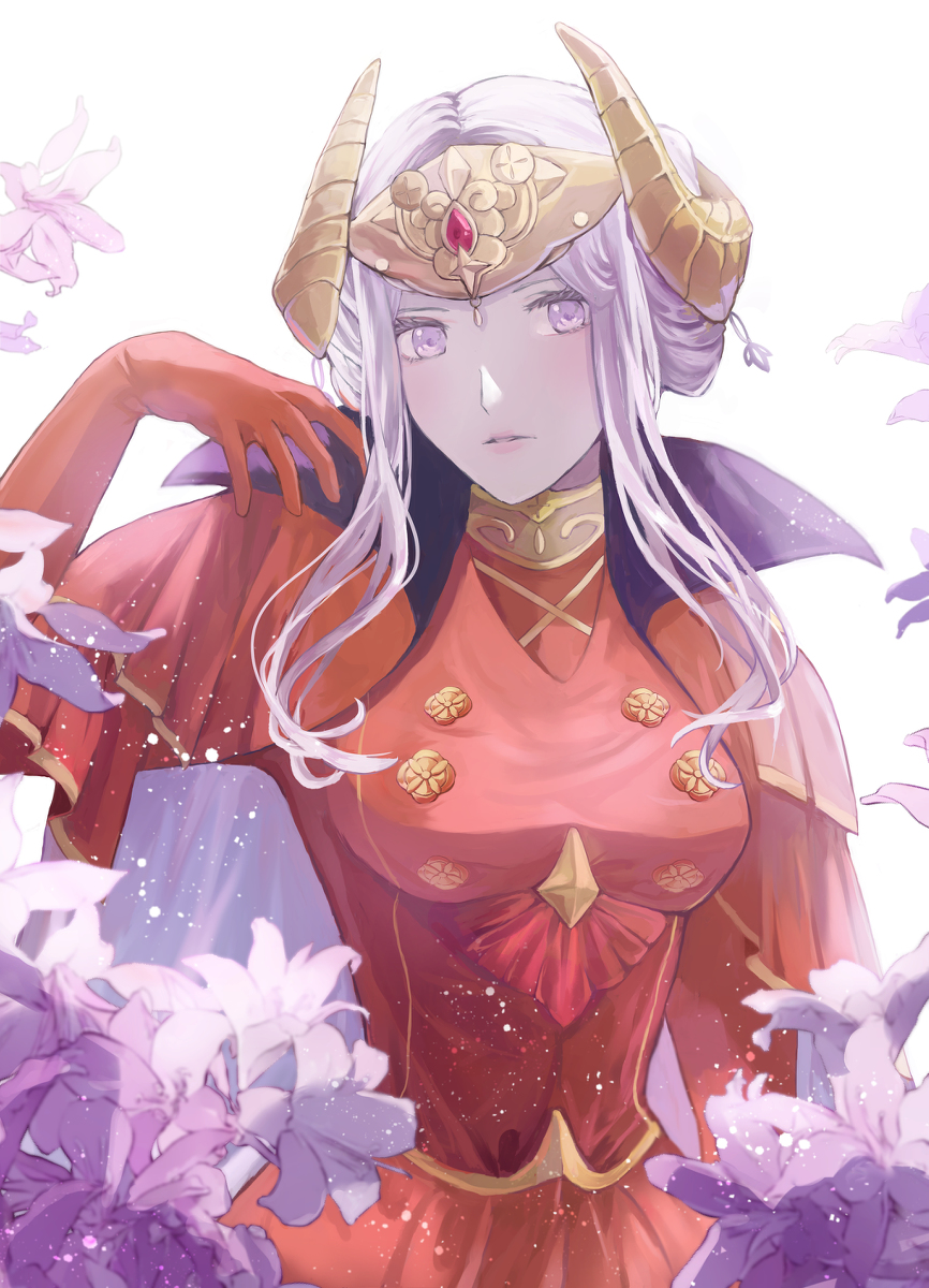 This is a pixiv picture whose title is Edelgard.