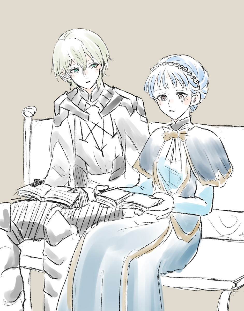 This is a pixiv picture whose title is FE風花雪月詰め.