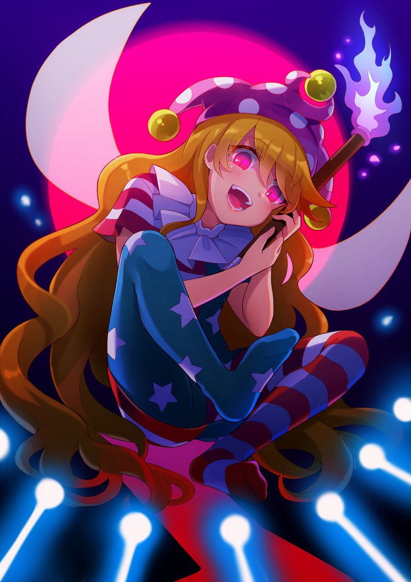 This is a pixiv picture whose title is 地獄の妖精.